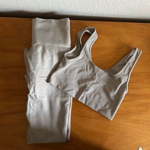 legging and bra set from set active